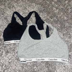Calvin Klein cotton carousel bra bundle